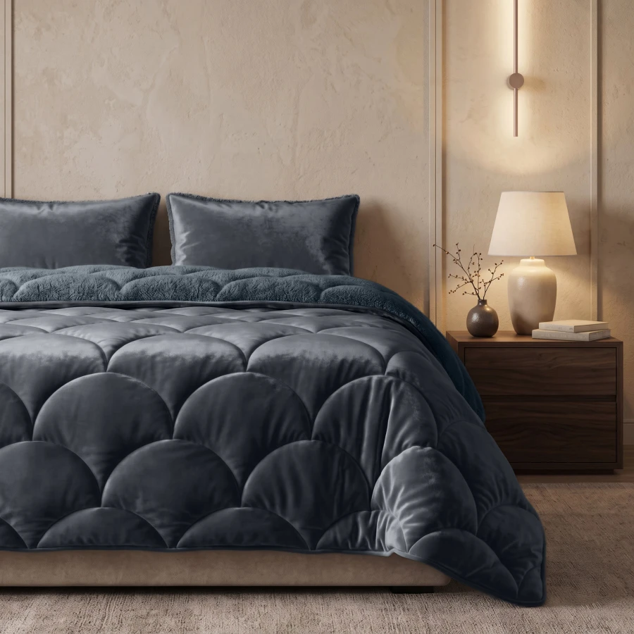 Lazy Teddy/Velvet  Antraciet