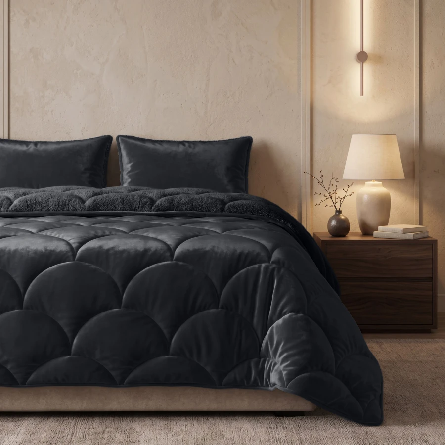 Lazy Teddy/Velvet Zwart
