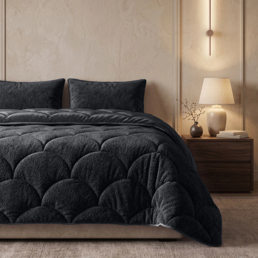 Lazy Teddy/Velvet Zwart