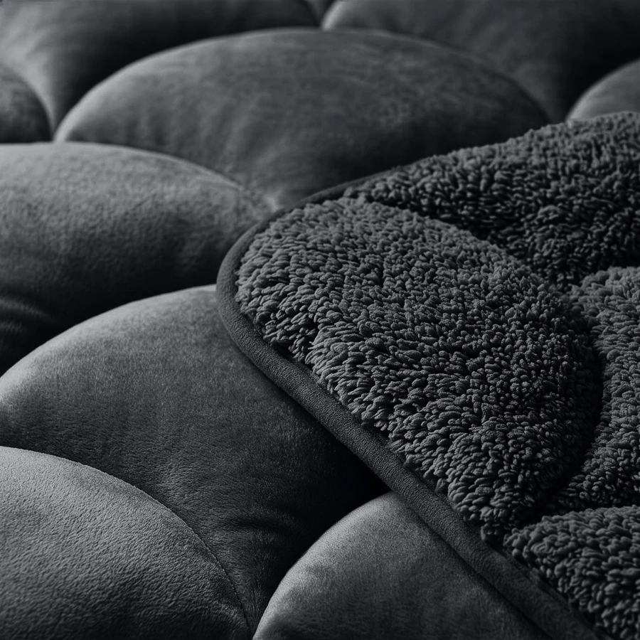 Lazy Teddy/Velvet Zwart